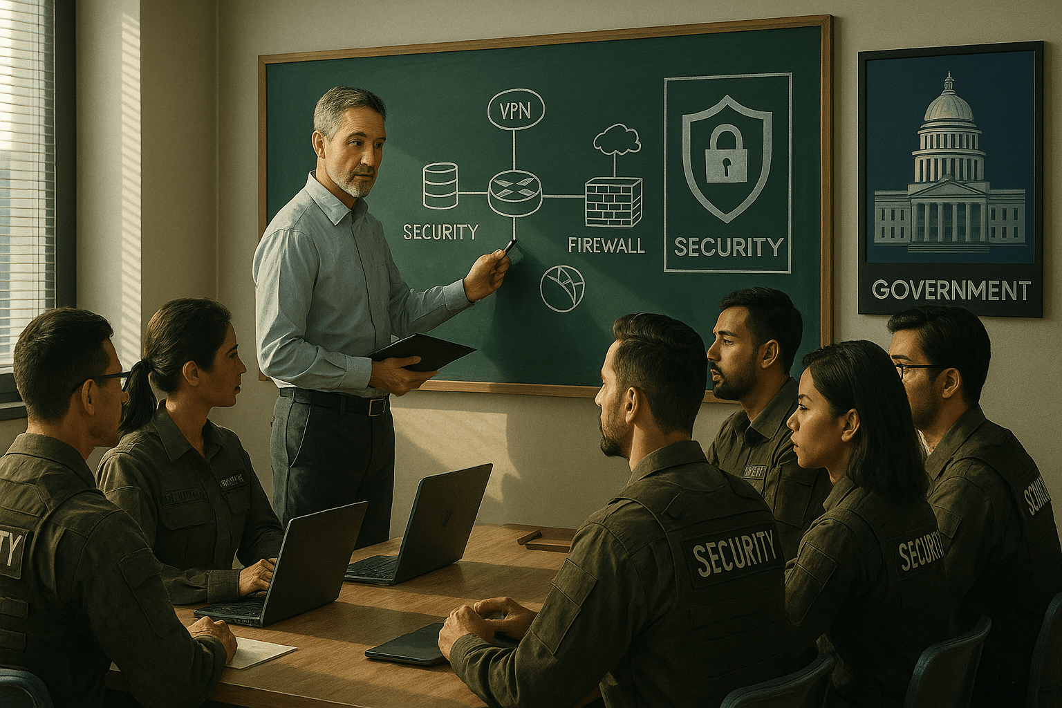 Offline Network Training for High-Security Government Environments